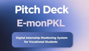 Pitch Deck E-monPKL, Website Monitoring PKL