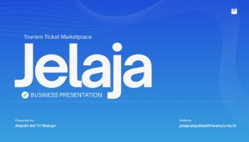 Pitch Deck Presentation Jelaja: Tiket Marketplace