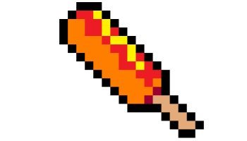 Pixel Art Corndog Game MeowFly