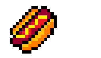 Pixel Art HotDog Game MeowFly