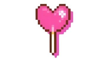 Pixel Candy Love Asset Game