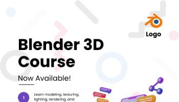 Poster Blender 3D