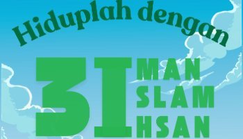Poster Iman Islam Ihsan