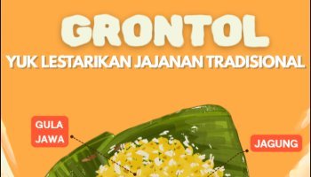 Poster Makanan "Grontol"