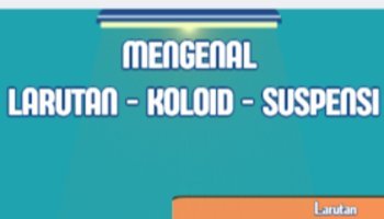 Poster Mengenal Larutan