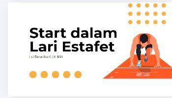 Power point start dalam lari estafe