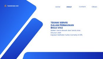 Powerpoint Presentasi Materi Teknik Servis Voli
