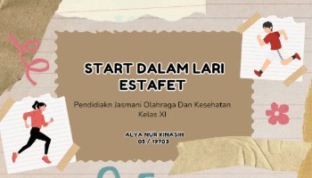 PPT Materi Start Dalam Lari Estafet
