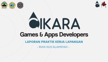 PPT Presentasi Prakti Kerja Lapangan Cikara Studio