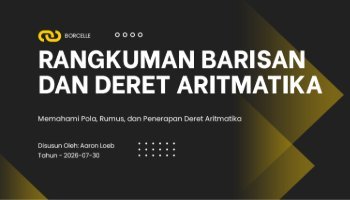 ppt rangkuman materi aritmatika baris dan deret