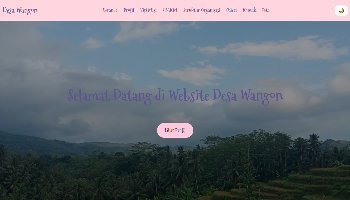 Project Web Desa dengan HTML,CSS,JS
