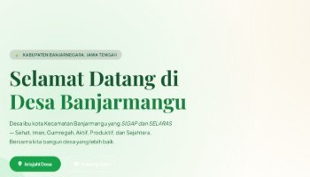 project website profile desa banjarmangu