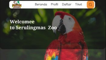 Prototype Website Serulingmas Zoo