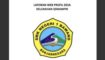 PSAT DPK 2 Laporan Web Profil Desa