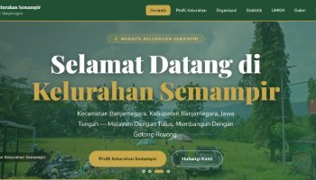 PSAT Membuat Web Profil Desa