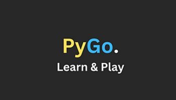 PyGo. Learn & Play - Portfolio #162