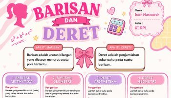 Rangkuman Materi Barisan & Deret || Matematika