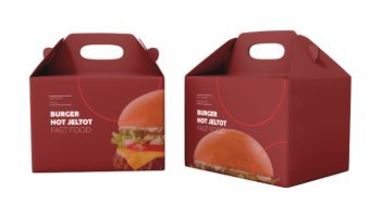 Simple Packaging Burger - Portfolio #158