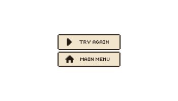 Simple Pixel Button Game UI