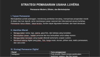 Strategi Pemasaran Digital dan Berkelanjutan