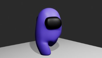 Tugas Animasi Among Us Blender