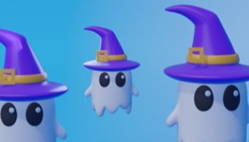 Tugas karakter 3d tema hantu