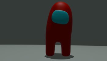 Tugas Mebuat Karakter Among Us 3d