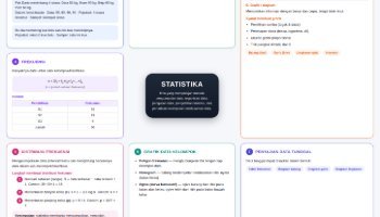tugas membuat mind mapping statistika