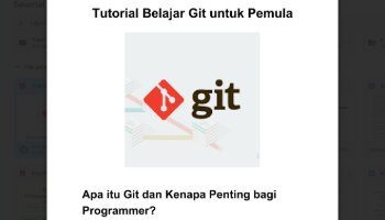 Tutorial Git Pemula