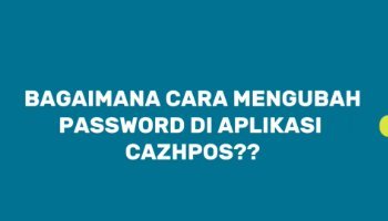 Tutorial Reset Password (Cazh POS)