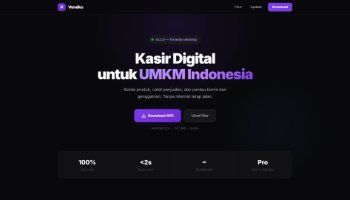 Vendku Aplikasi POS Kasir - Portfolio #167