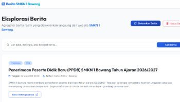 Web Agregator Berita SMKN 1 Bawang