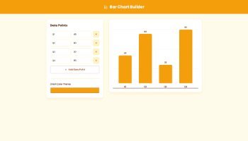 Web Bar Chart Generator - Portfolio #34