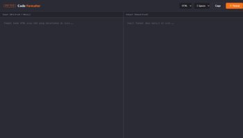 Web Code Formatter - Portfolio #45