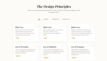 Web Design Principles - Portfolio #84