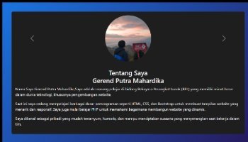 Web Fortofolio