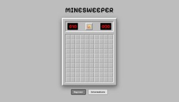 Web Game Minesweeper - Portfolio #85