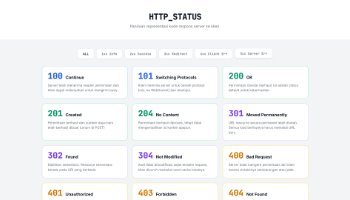 Web HTTP Status Code - Portfolio #62