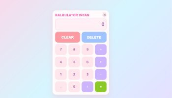 web kalkulator html css js