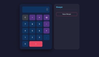 Web Kalkulator Sederhana Kayaknya ya
