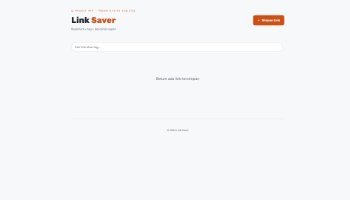 Web Link Saver - Portfolio #67