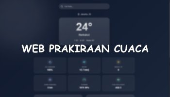 Web Prakiraan Cuaca - Portfolio #3