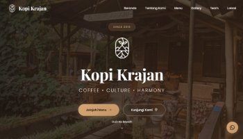 Website Caffe Krajan