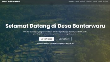 PSAT web profil desa bantarwaru