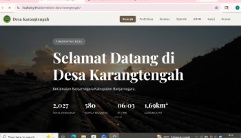 Website Desa Karangtengah Tugas DPK 2