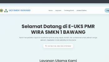 Website E-UKS CARE
