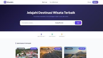WisataKu - Reservasi Tiket Online